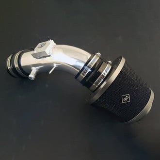 Weapon-R® - Secret Weapon Aluminum Polished Short Ram Air Intake System with Black Filter
