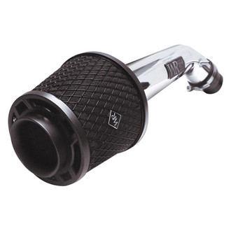 Weapon-R® - Secret Weapon Aluminum Polished Short Ram Air Intake System with Black Filter