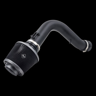 Weapon-R® - Stealth Secret Weapon Aluminum Flat Black Short Ram Air Intake System with Black Filter