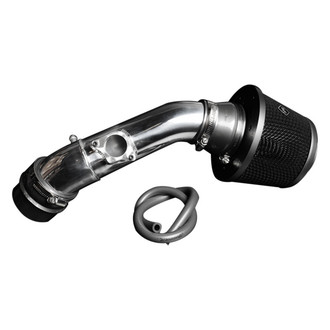Weapon-R® - Secret Weapon Aluminum Polished Short Ram Air Intake System with Black Filter