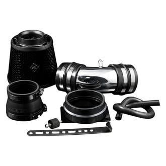 Weapon-R® - Secret Weapon Aluminum Polished Short Ram Air Intake System with Black Filter
