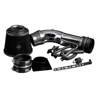 Weapon-R® - Secret Weapon Aluminum Polished Short Ram Air Intake System with Black Filter