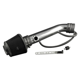 Weapon-R® - Secret Weapon Aluminum Polished Short Ram Air Intake System with Black Filter