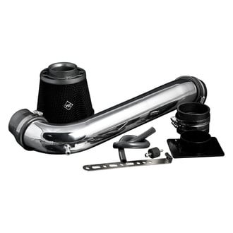 Weapon-R® - Secret Weapon Aluminum Polished Short Ram Air Intake System with Black Filter