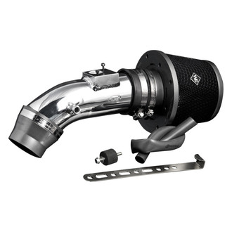 Weapon-R® - Secret Weapon Aluminum Polished Short Ram Air Intake System with Black Filter