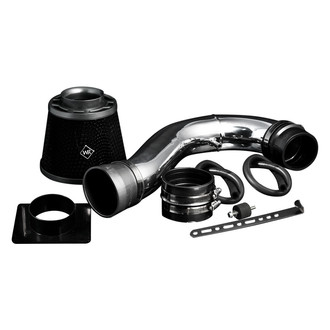 Weapon-R® - Secret Weapon Aluminum Polished Short Ram Air Intake System with Black Filter