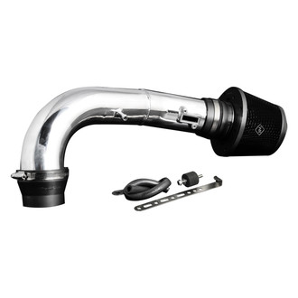 Weapon-R® - Secret Weapon Aluminum Polished Short Ram Air Intake System with Black Filter