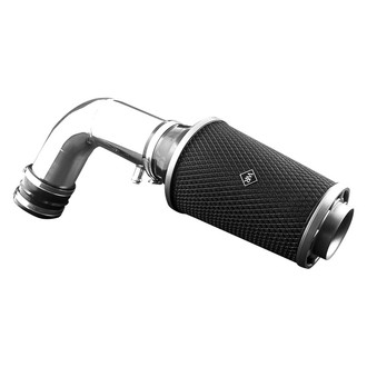 Weapon-R® - Secret Weapon Aluminum Polished Short Ram Air Intake System with Black Filter