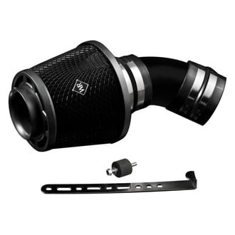 Weapon-R® - Stealth Secret Weapon Aluminum Flat Black Short Ram Air Intake System with Black Filter