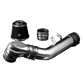 Weapon-R® - Secret Weapon Aluminum Polished Short Ram Air Intake System with Black Filter and Air Box