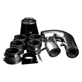 Weapon-R® - Secret Weapon Aluminum Polished Short Ram Air Intake System with Black Filter and Air Box