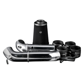 Weapon-R® - Secret Weapon Aluminum Polished Short Ram Air Intake System with Black Filter and Air Box