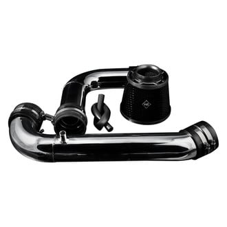 Weapon-R® - Secret Weapon Aluminum Polished Short Ram Air Intake System with Black Filter and Air Box