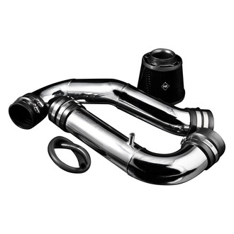 Weapon-R® - Secret Weapon Aluminum Polished Short Ram Air Intake System with Black Filter and Air Box