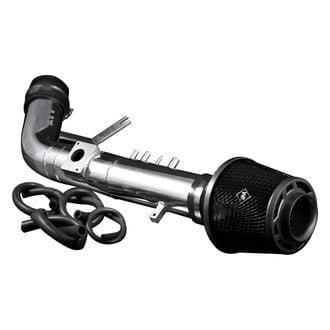 Weapon-R® - Secret Weapon Aluminum Polished Short Ram Air Intake System with Black Filter and Air Box
