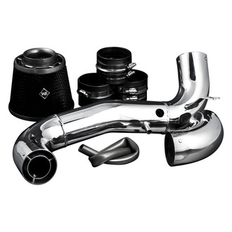 Weapon-R® - Secret Weapon Aluminum Polished Short Ram Air Intake System with Black Filter and Air Box