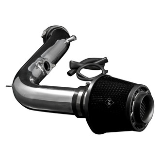 Weapon-R® - Secret Weapon Aluminum Polished Short Ram Air Intake System with Black Filter