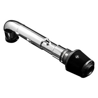 Weapon-R® - Secret Weapon Aluminum Polished Short Ram Air Intake System with Black Filter