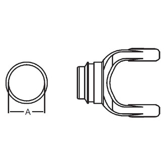 Weasler® - 55 Series Driveshaft Weld Yoke