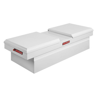 Weather Guard® - Extra Wide Dual Lid Gull Wing Crossover Tool Box