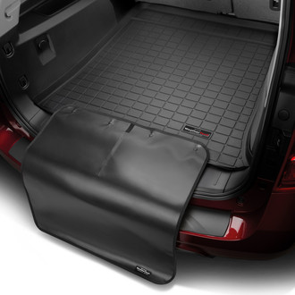 WeatherTech® - Black Cargo Liner with Black Bumper Protector (Behind 2nd Row)