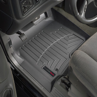 WeatherTech® - DigitalFit™ 1st Row Black Molded Floor Liners