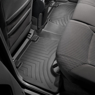WeatherTech® - DigitalFit™ 2nd Row Black Molded Floor Liner