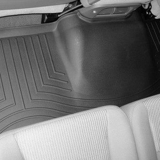 WeatherTech® - DigitalFit™ 2nd Row Black Molded Floor Liner