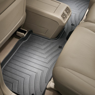 WeatherTech® - DigitalFit™ 2nd Row Black Molded Floor Liner
