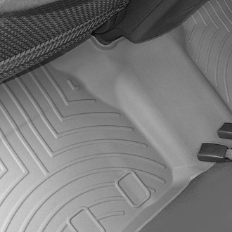 WeatherTech® - DigitalFit™ 2nd Row Black Molded Floor Liner