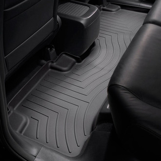 WeatherTech® - DigitalFit™ 2nd Row Black Molded Floor Liner
