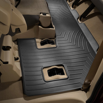WeatherTech® - DigitalFit™ 3rd Row Black Molded Floor Liner