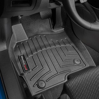 WeatherTech® - DigitalFit™ 1st Row Black Molded Floor Liners