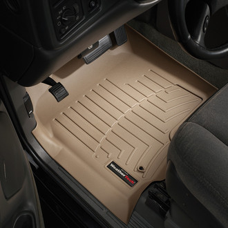 WeatherTech® - DigitalFit™ 1st Row Tan Molded Floor Liners