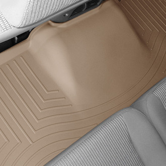 WeatherTech® - DigitalFit™ 2nd Row Tan Molded Floor Liner