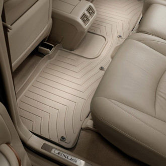 WeatherTech® - DigitalFit™ 2nd Row Tan Molded Floor Liner
