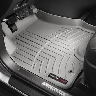 WeatherTech® - DigitalFit™ 1st & 2nd Row (with 2nd Row Underseat Coverage) Gray Molded Floor Liners