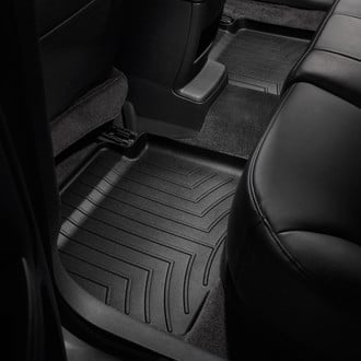 WeatherTech® - DigitalFit™ 2nd Row Black Molded Floor Liner