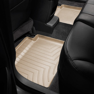 WeatherTech® - DigitalFit™ 2nd Row Tan Molded Floor Liner