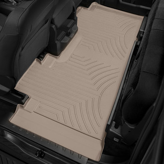 WeatherTech® - DigitalFit™ 2nd Row Tan Molded Floor Liner