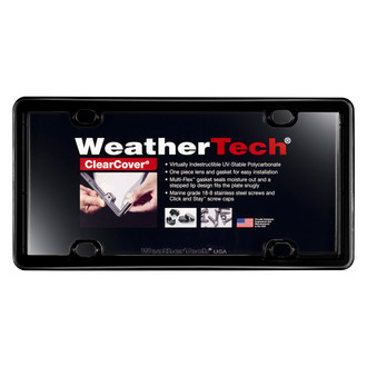 WeatherTech® - ClearCover® License Plate Frame