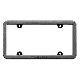 WeatherTech® - BumpFrame® Black License Plate Frame