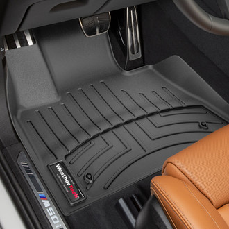 WeatherTech® - DigitalFit™ 1st Row Black Molded Floor Liners