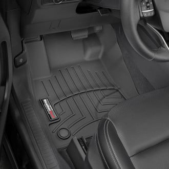 WeatherTech® - DigitalFit™ 1st Row Black Molded Floor Liners
