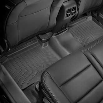 WeatherTech® - DigitalFit™ 2nd Row Black Molded Floor Liner