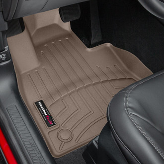 WeatherTech® - DigitalFit™ 1st Row Tan Molded Floor Liners