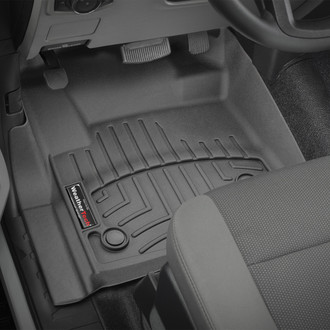 WeatherTech® - DigitalFit™ 1st Row Black Molded Floor Liners