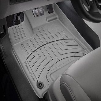 WeatherTech® - 1st Row Gray HP Floor Liners