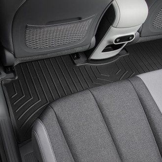 WeatherTech® - DigitalFit™ 2nd Row Black Molded Floor Liner