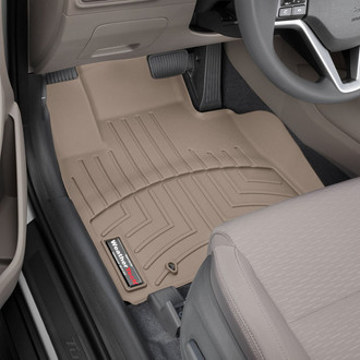 WeatherTech® - DigitalFit™ 1st Row Tan Molded Floor Liners
